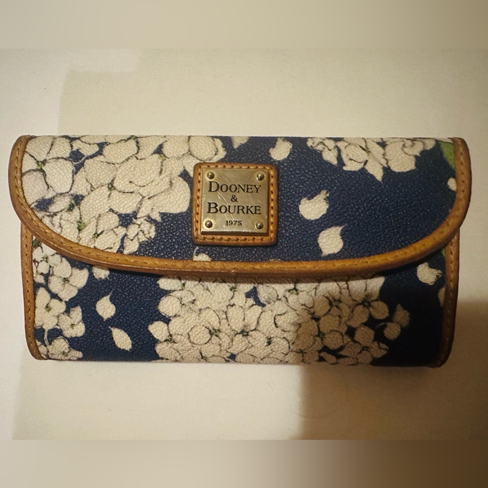 Dooney & Bourke Floral Leather Wallet